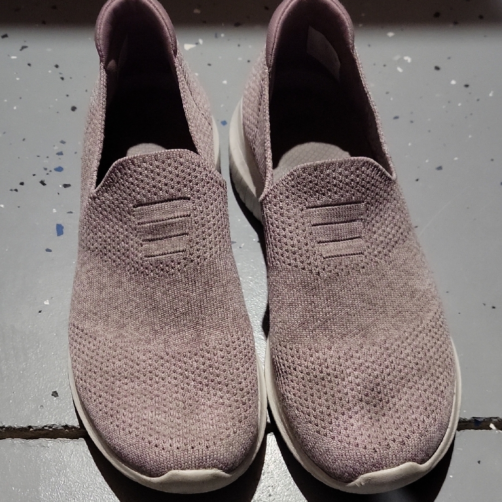 Skechers Women's Knit Slip-On Sneakers - Lavender